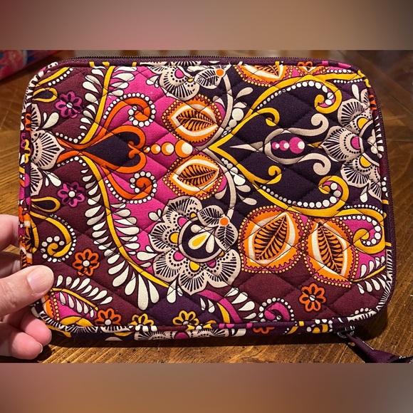 Vera Bradley Retired Safari Sunset E-Reader Tech Case Cover 9 Inches - Picture 6 of 12